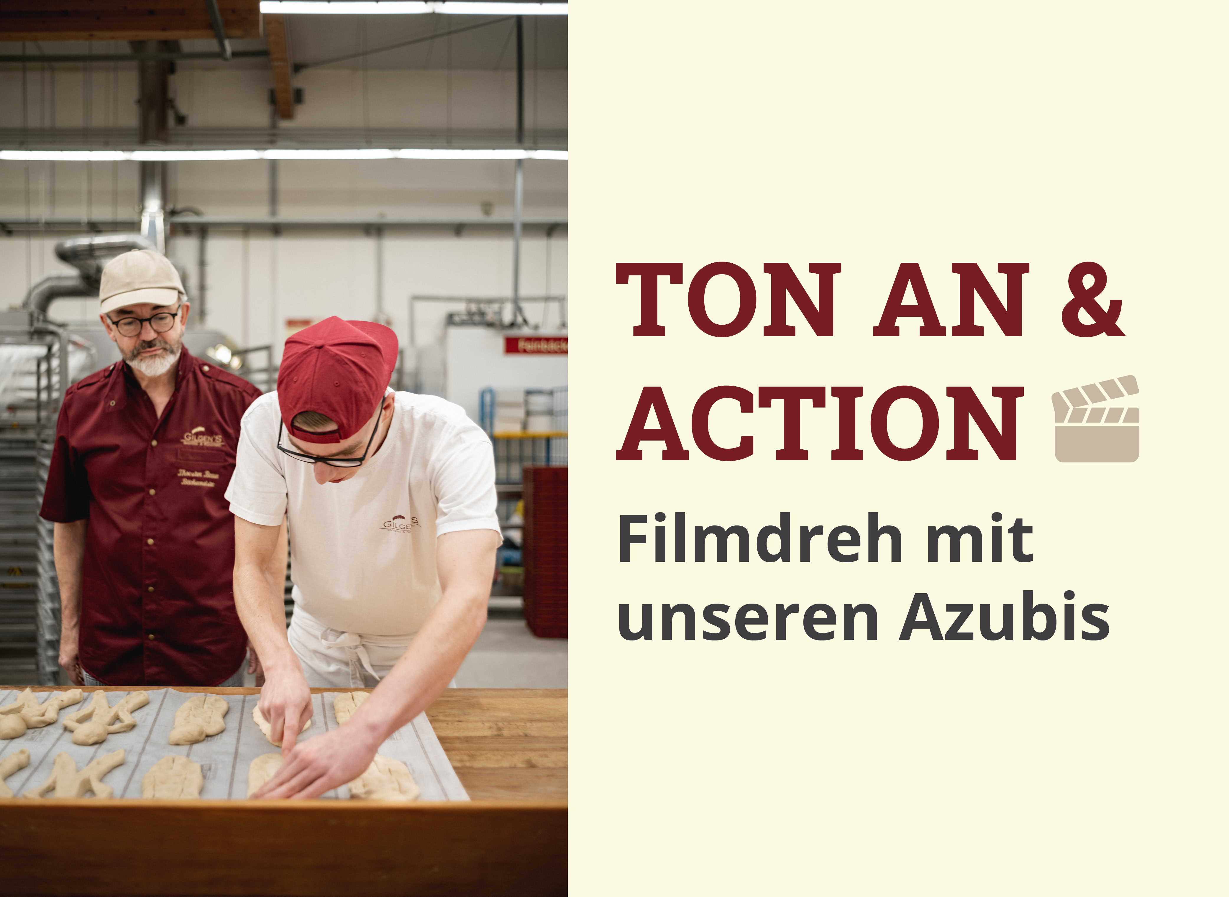 Ton und Action – Filmdreh mit unseren Azubis